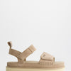 Ugg suede platform sandals