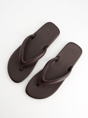 Sandalias de dedo en piel - Evoca