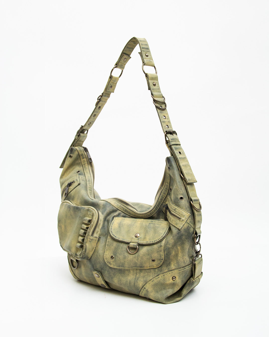 Bolso efecto desgastado con bolsillos - Oxid