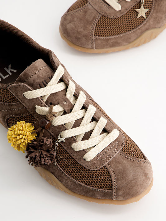 Zapatillas de ante transpirables con charms - Sendai