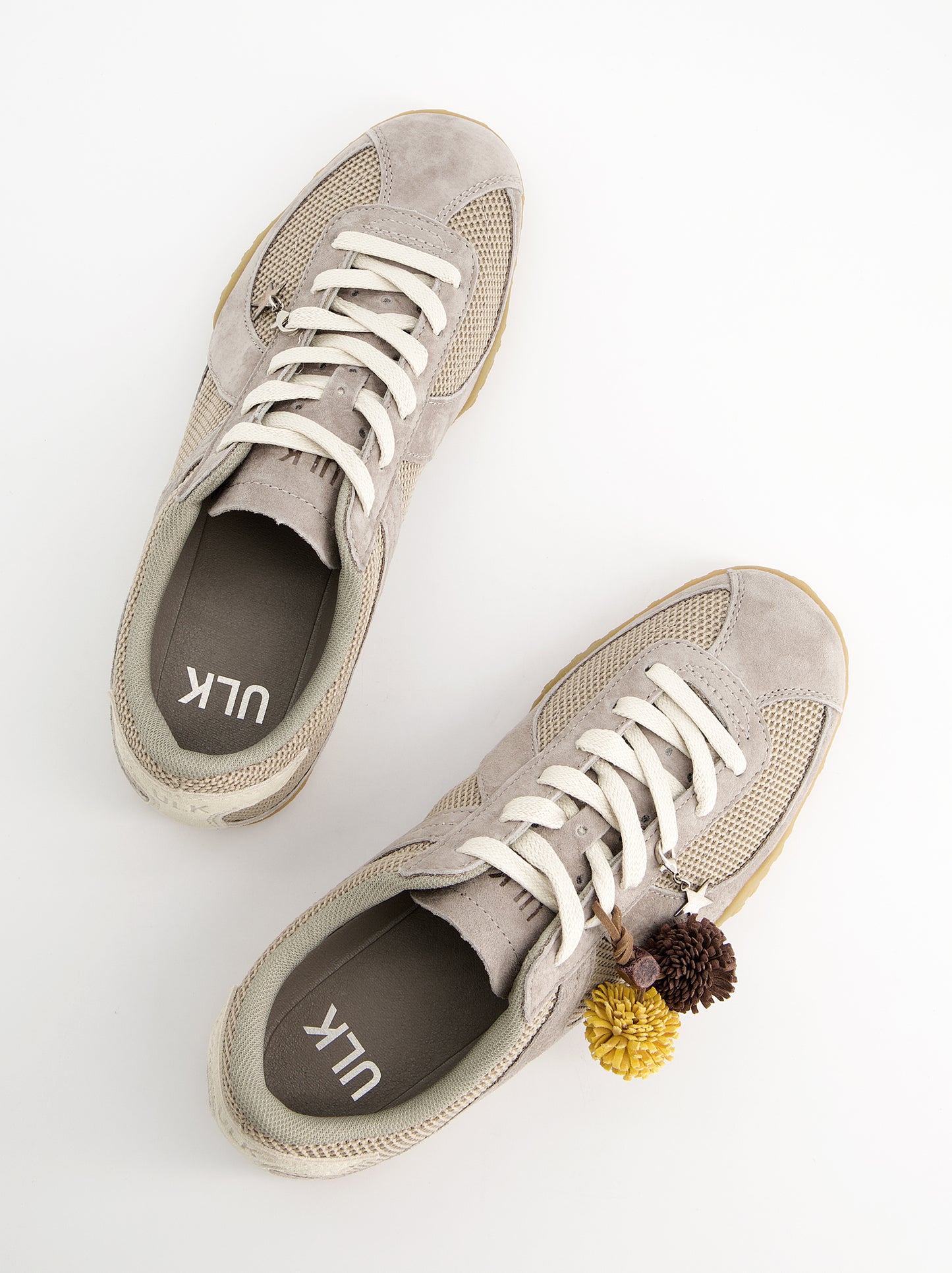 Zapatillas de ante transpirables con charms - Sendai