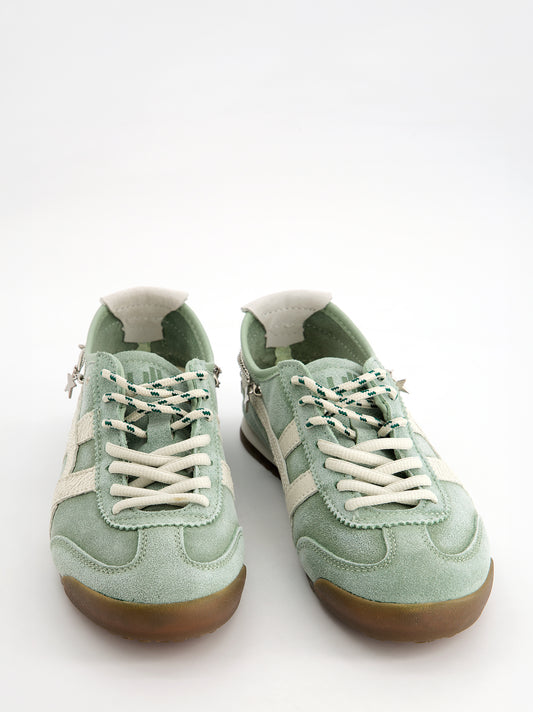 Zapatillas de ante vintage con charms Onix