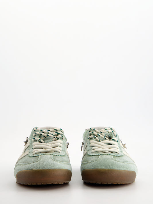 Zapatillas de ante vintage con charms Onix