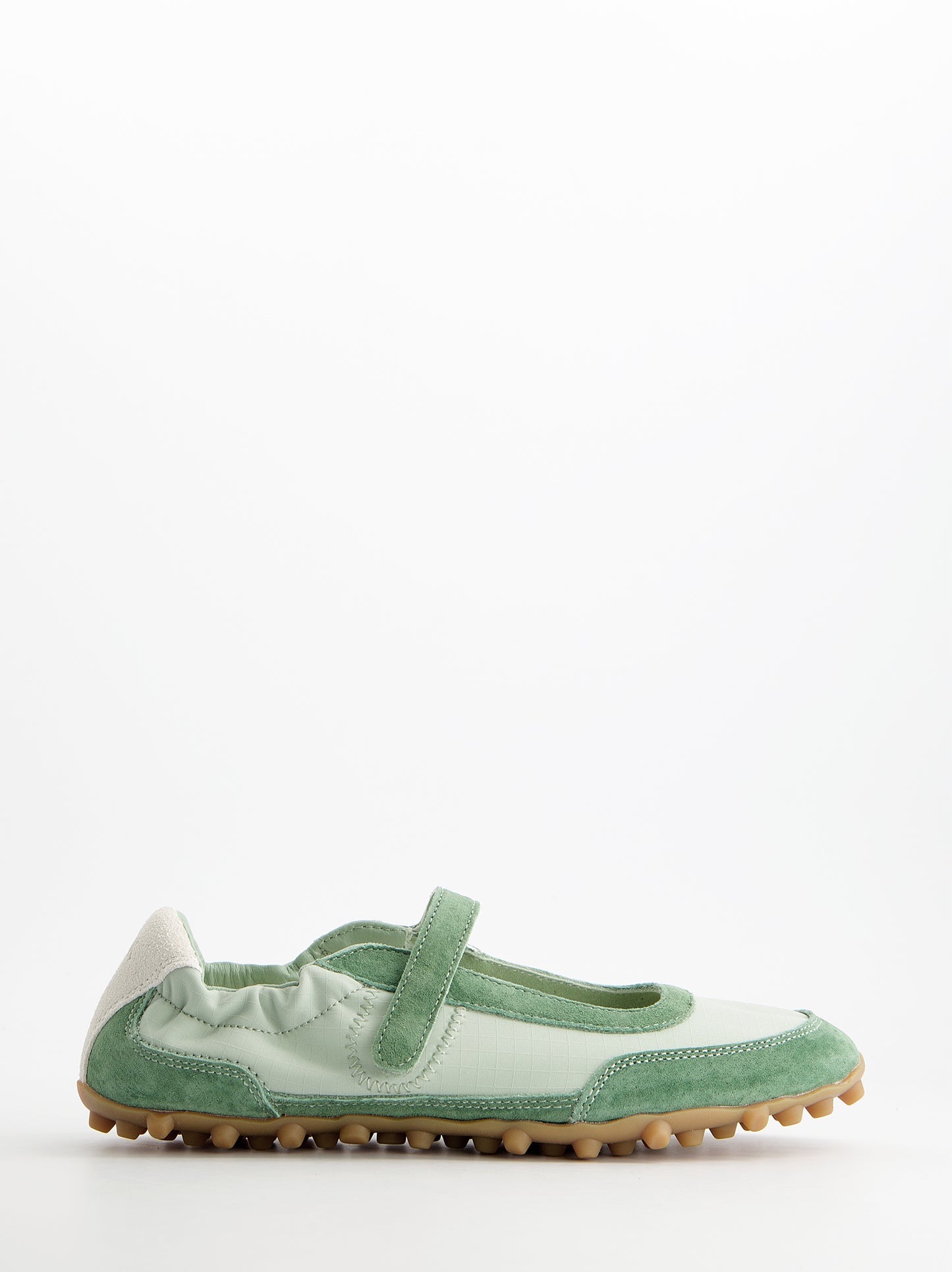 Bailarinas deportivas fruncidas de ante - Krown