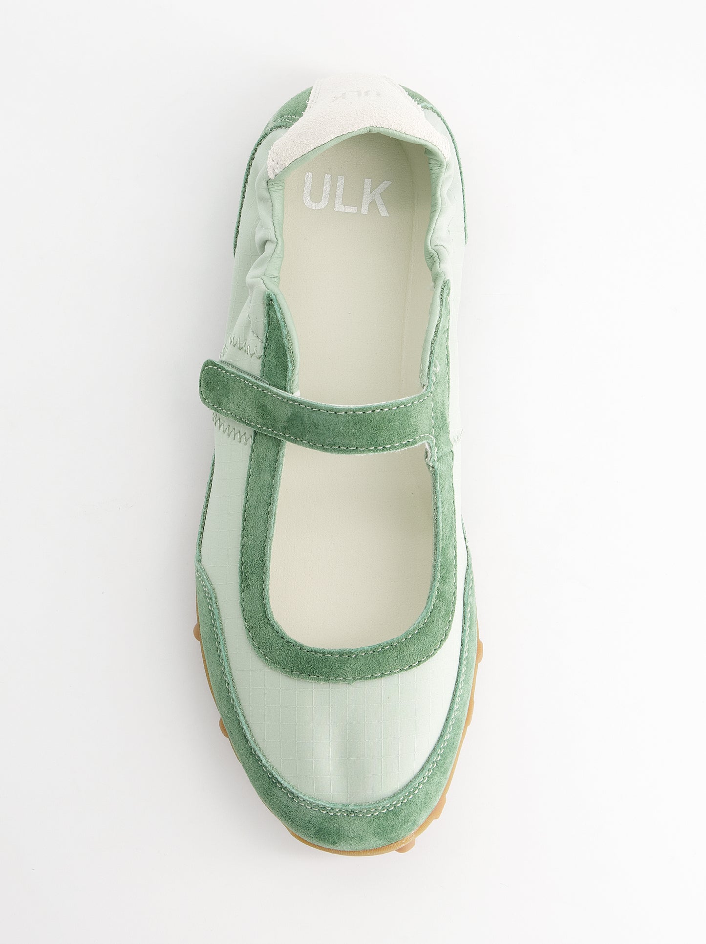 Bailarinas deportivas fruncidas de ante - Krown