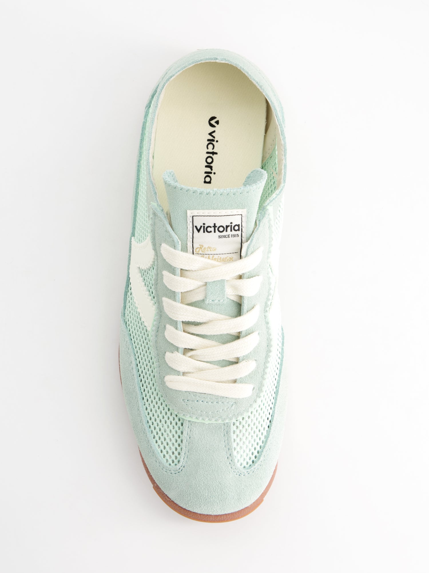 Retro suede and mesh sneakers - Victoria Saturno