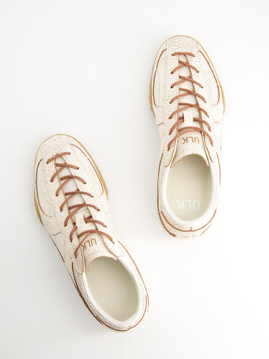 Zapatillas deportivas en piel craqueladas - Chambal