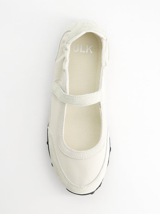 Bailarinas deportivas fruncidas de ante - Krown