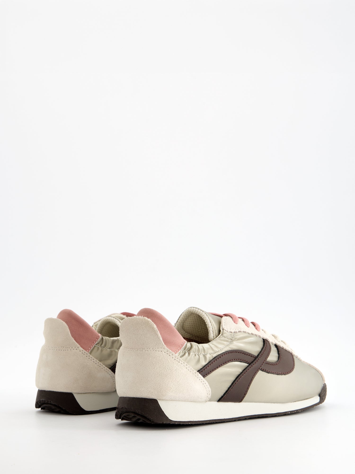 Ruched suede sneakers - Barten