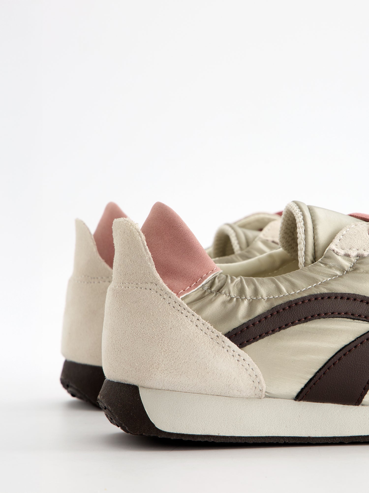 Ruched suede sneakers - Barten