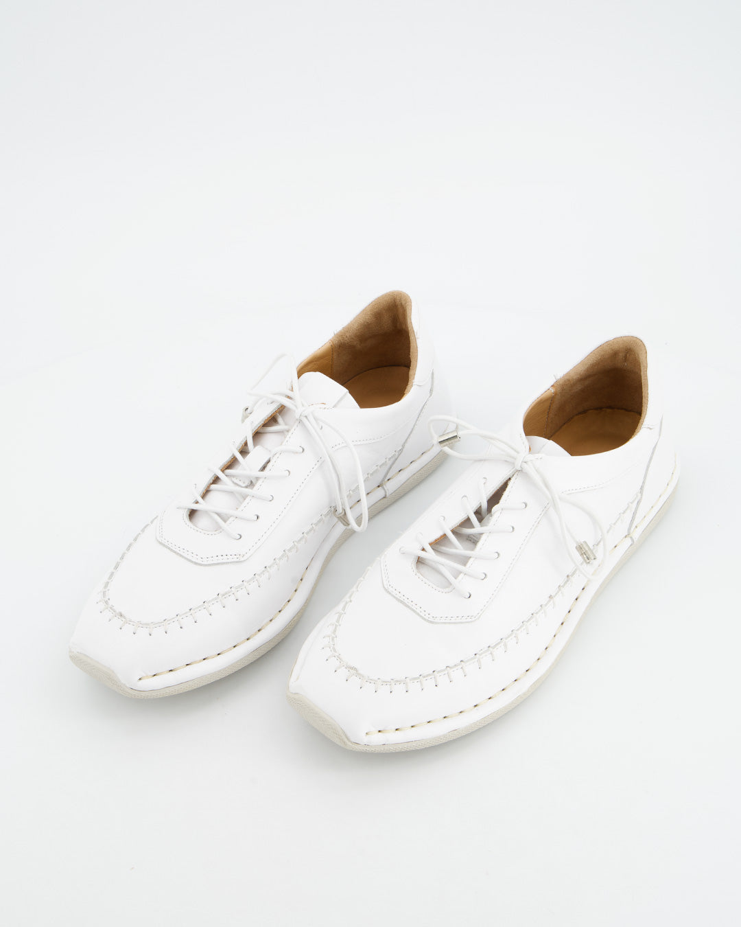 Zapatillas de piel estilo mocasín - 34318