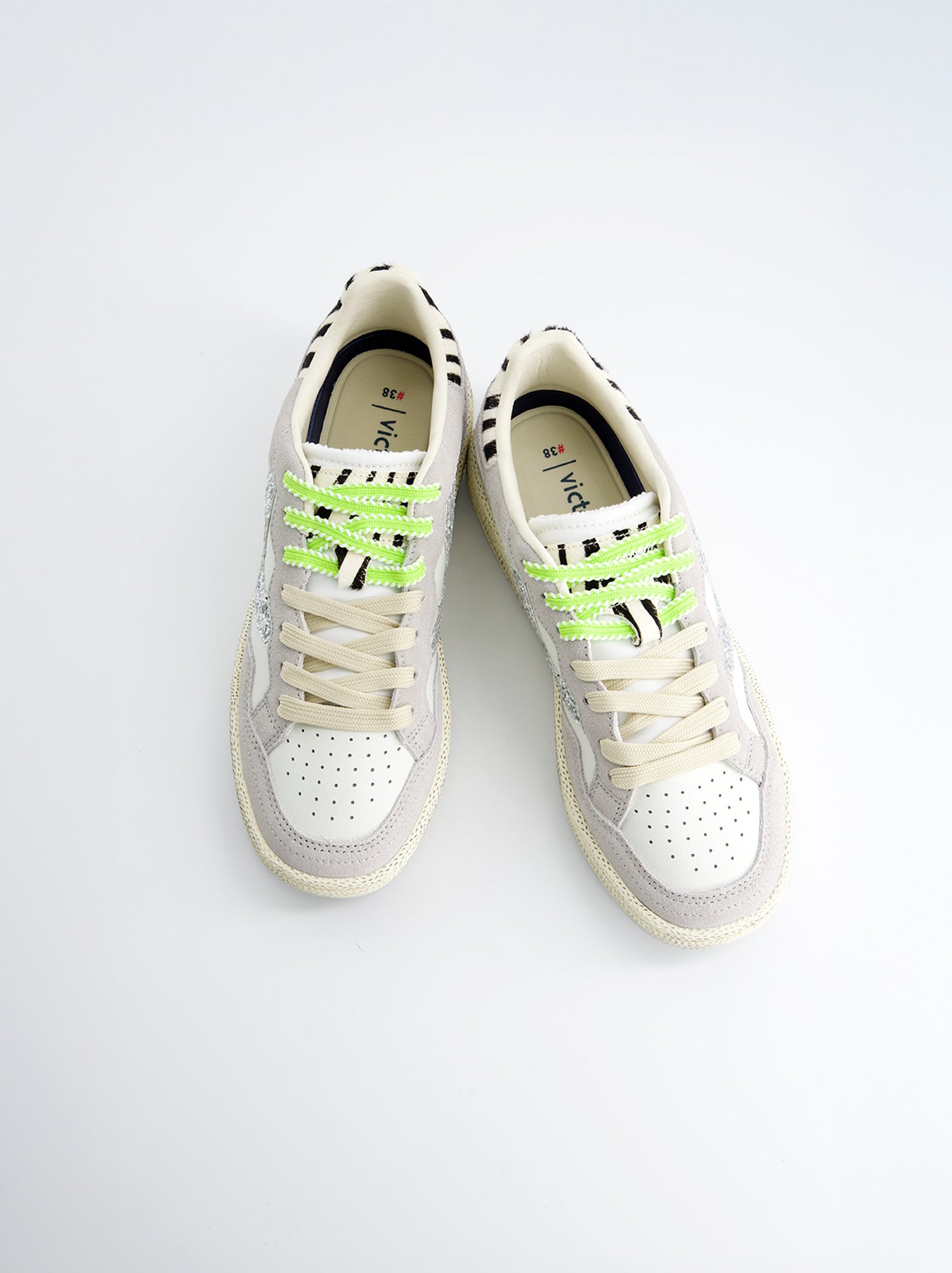 Victoria Animal Print Sneakers