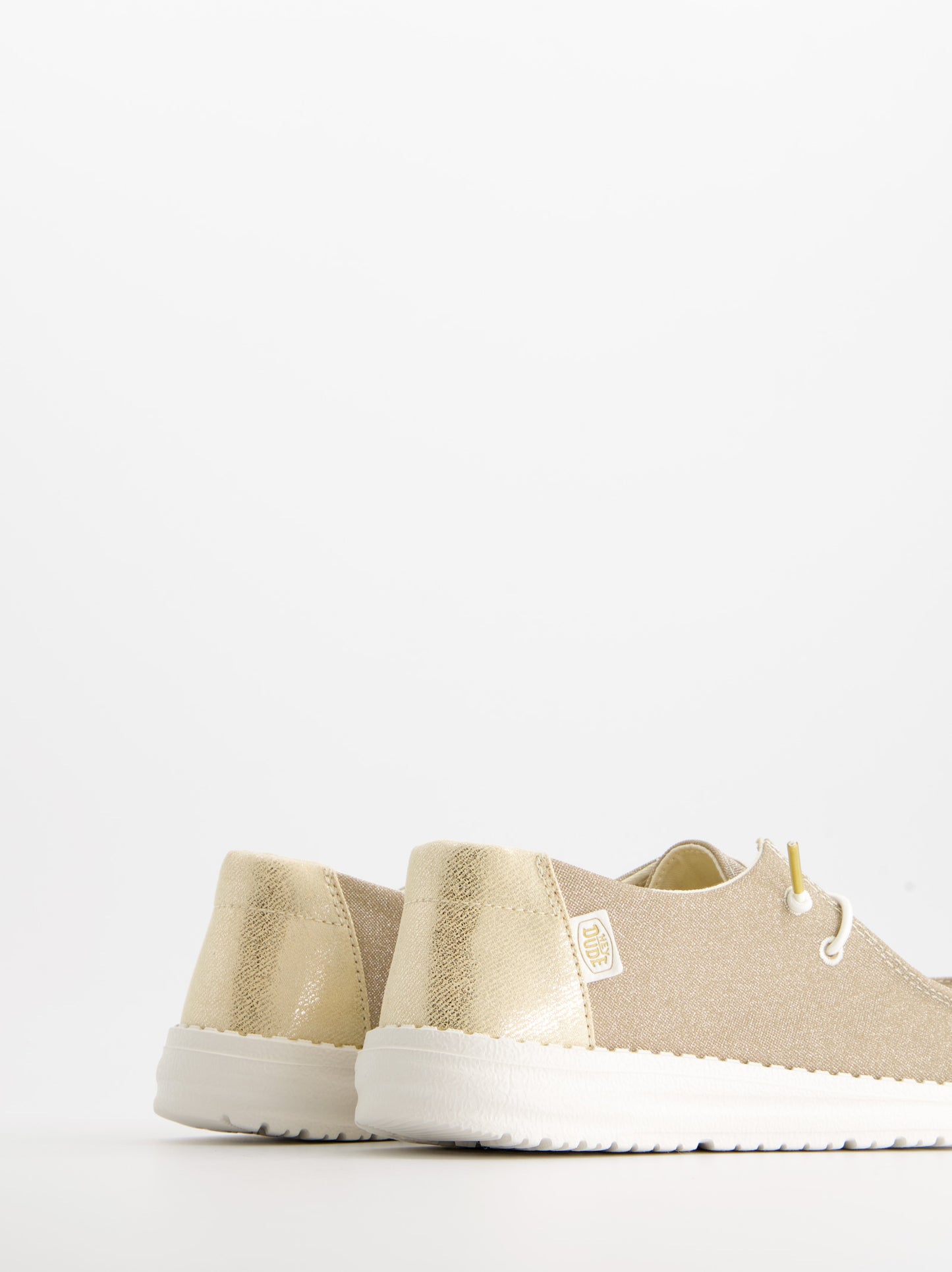 Mocasines acabado brillante slip-on - Hey Dude Wendy Metallic Sparkle