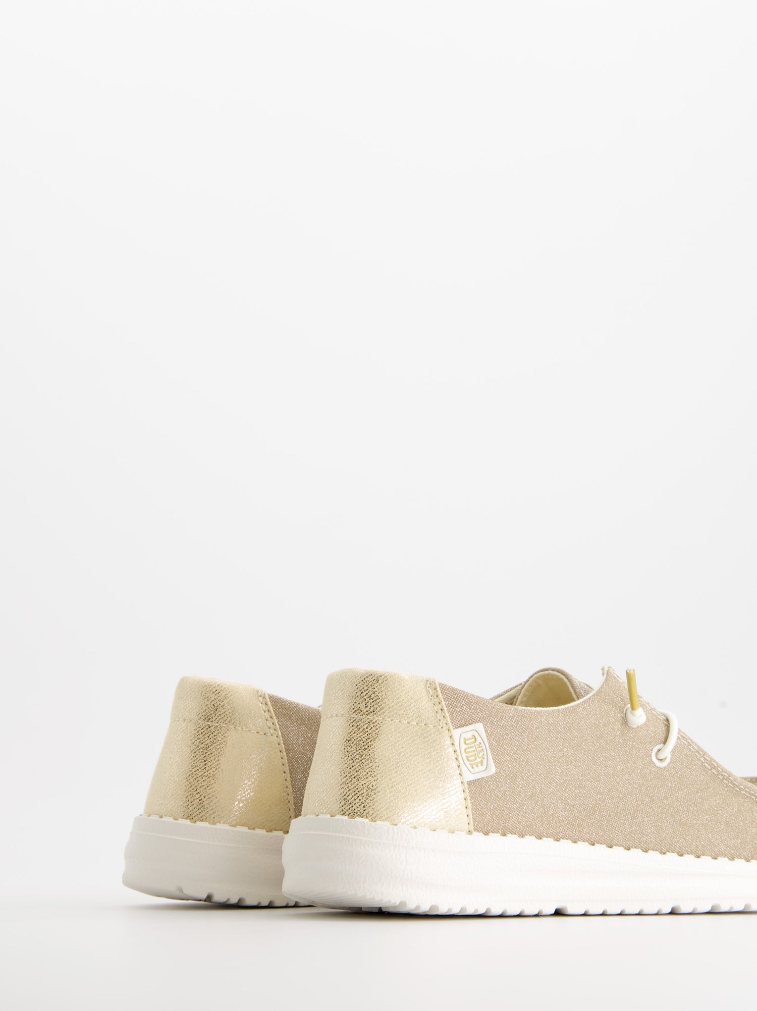 Mocasines acabado brillante slip-on - Hey Dude Wendy Metallic Sparkle