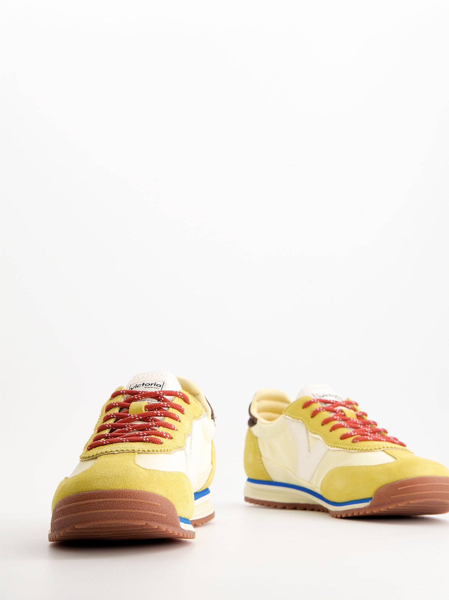 Retro suede detail sneakers - Victoria Saturno