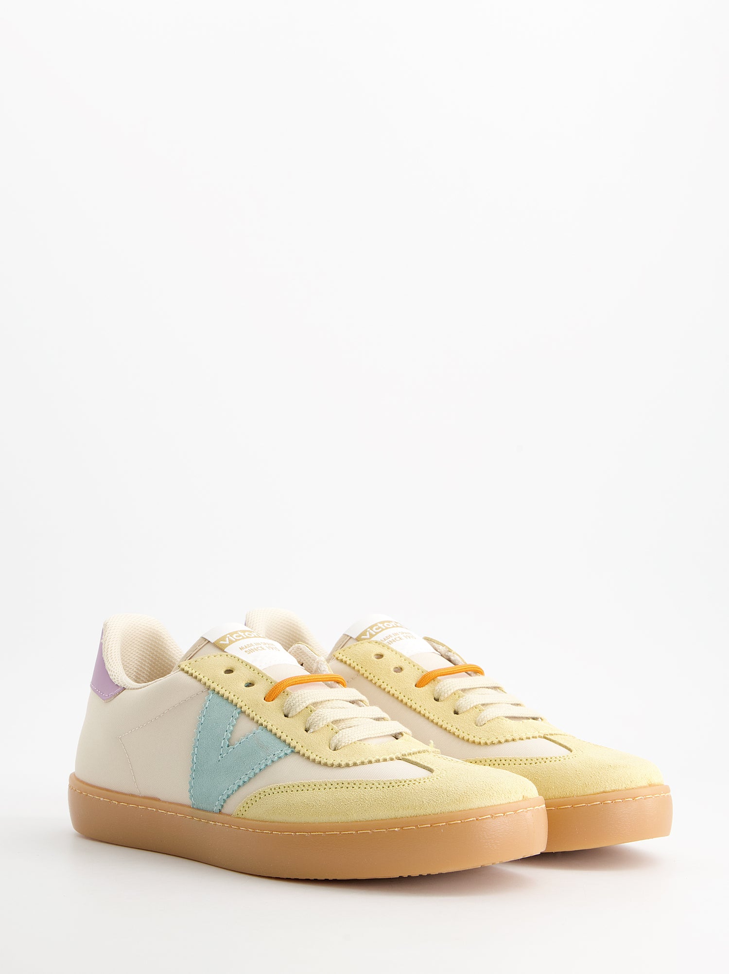 Retro sneakers with suede details - Victoria Berlín