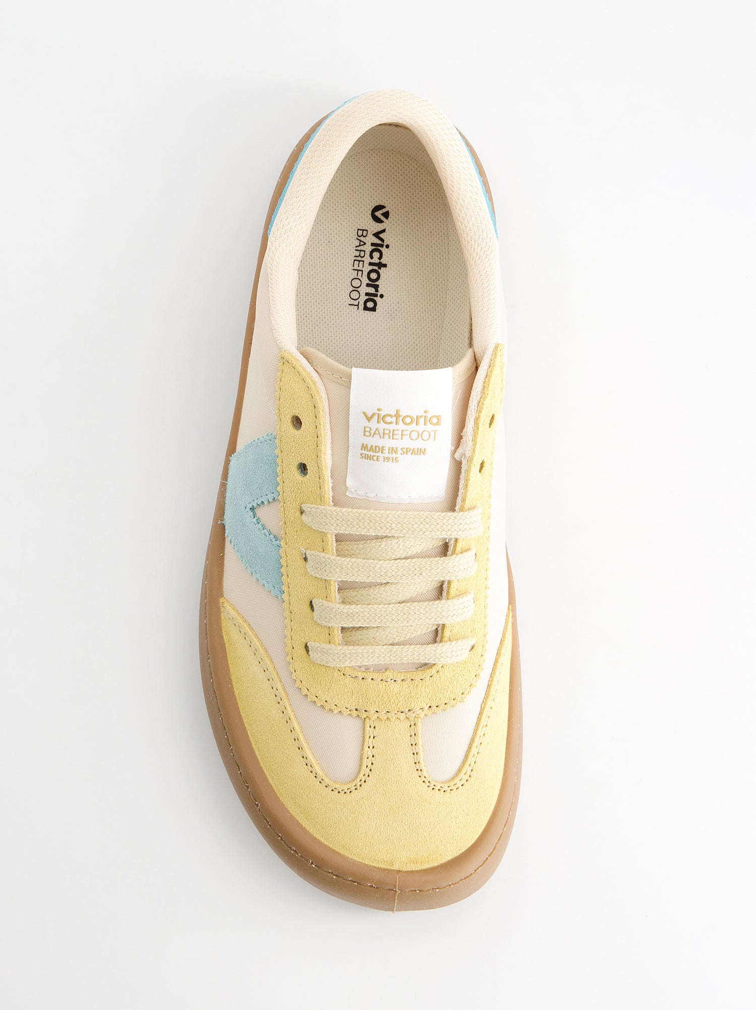 Barefoot sneakers with suede details - Victoria Olmo