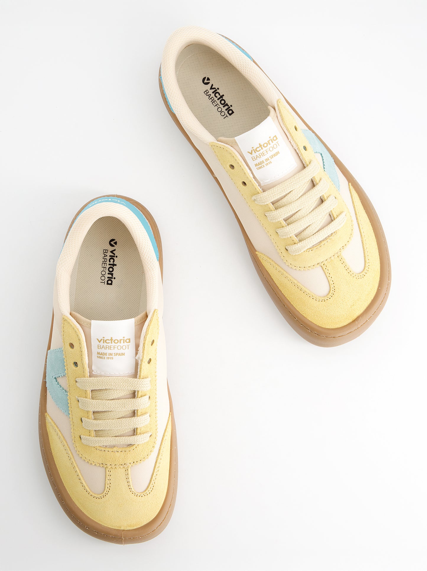 Zapatillas barefoot detalles en ante - Victoria Olmo