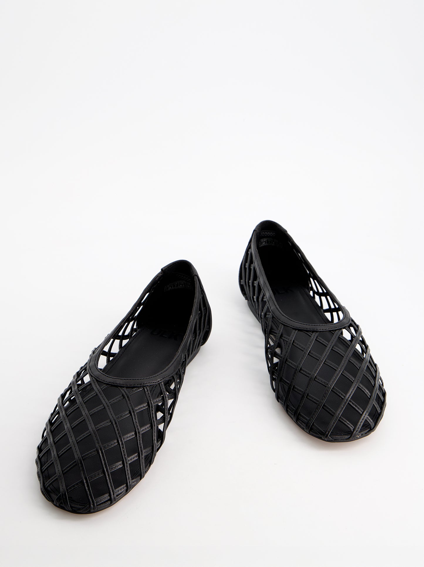 Bailarinas de rejilla efecto piel - Grava