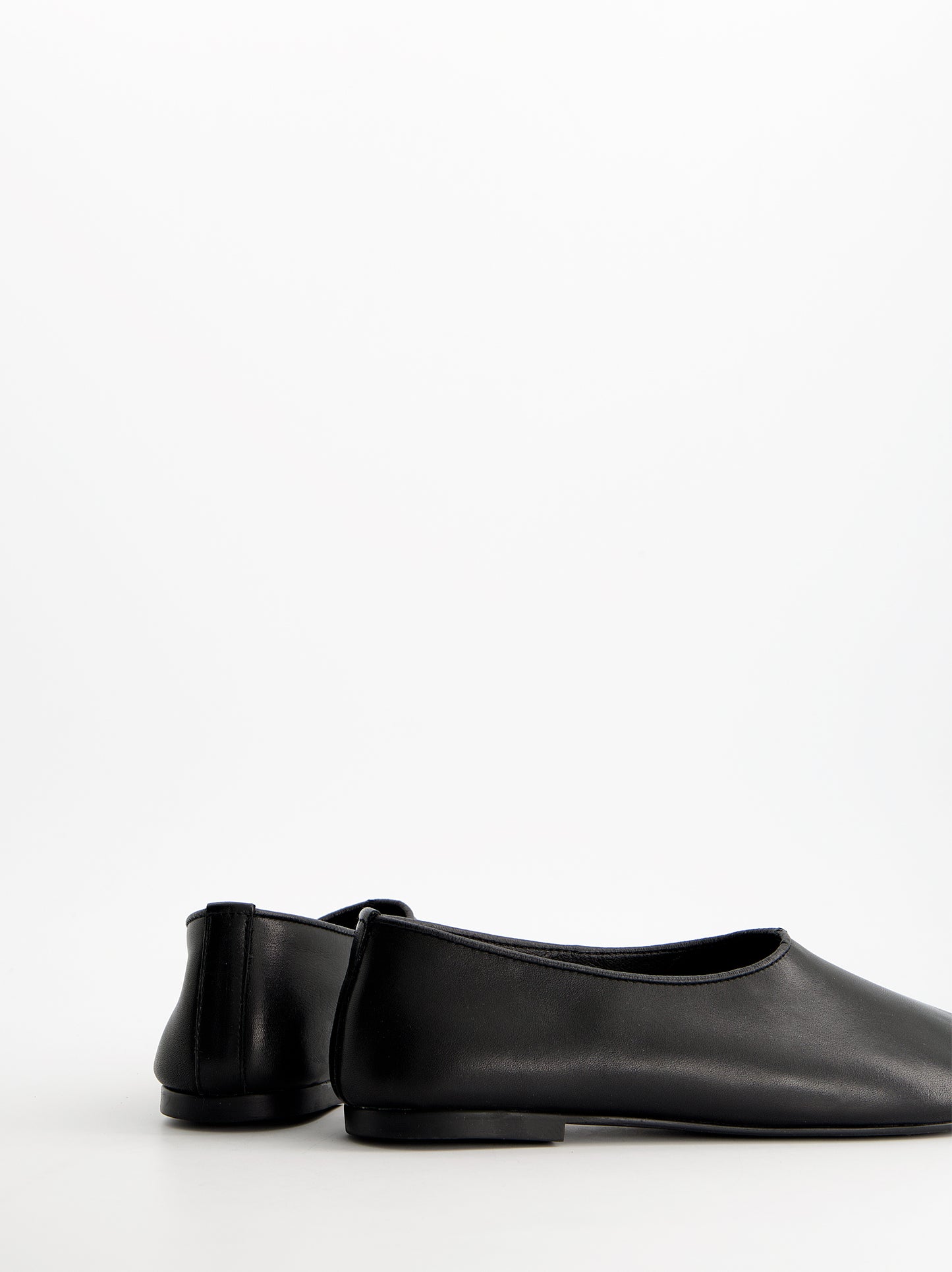Bailarinas slipper de corte guante en piel - Luba