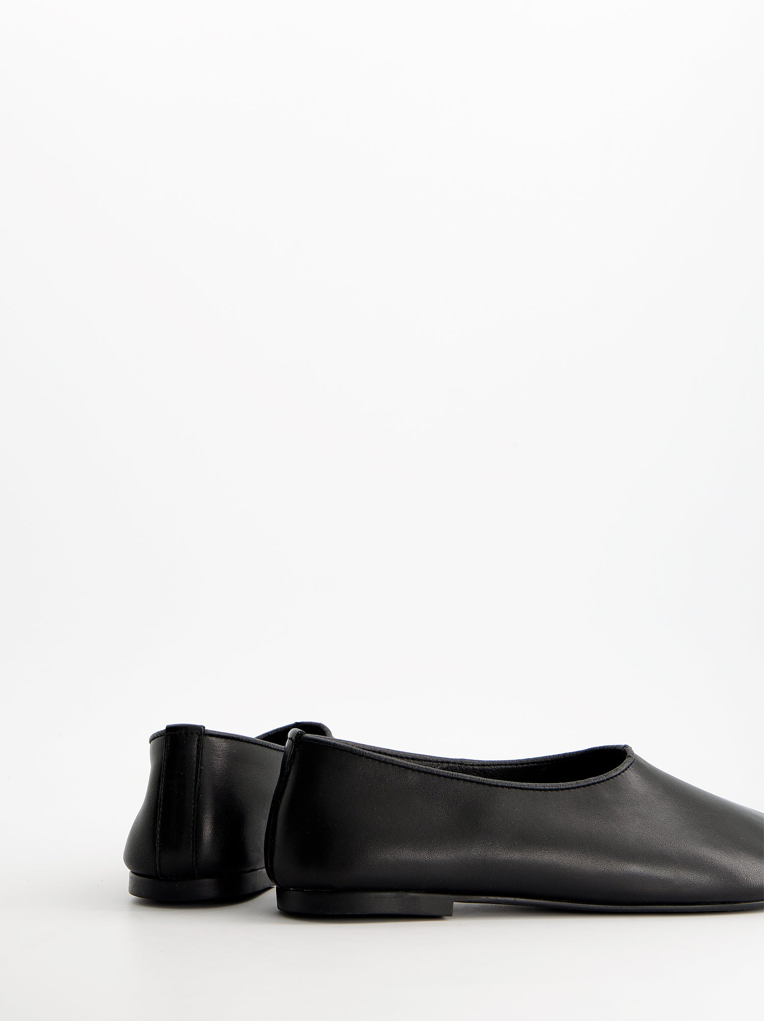 Bailarinas slipper de corte guante en piel - Luba