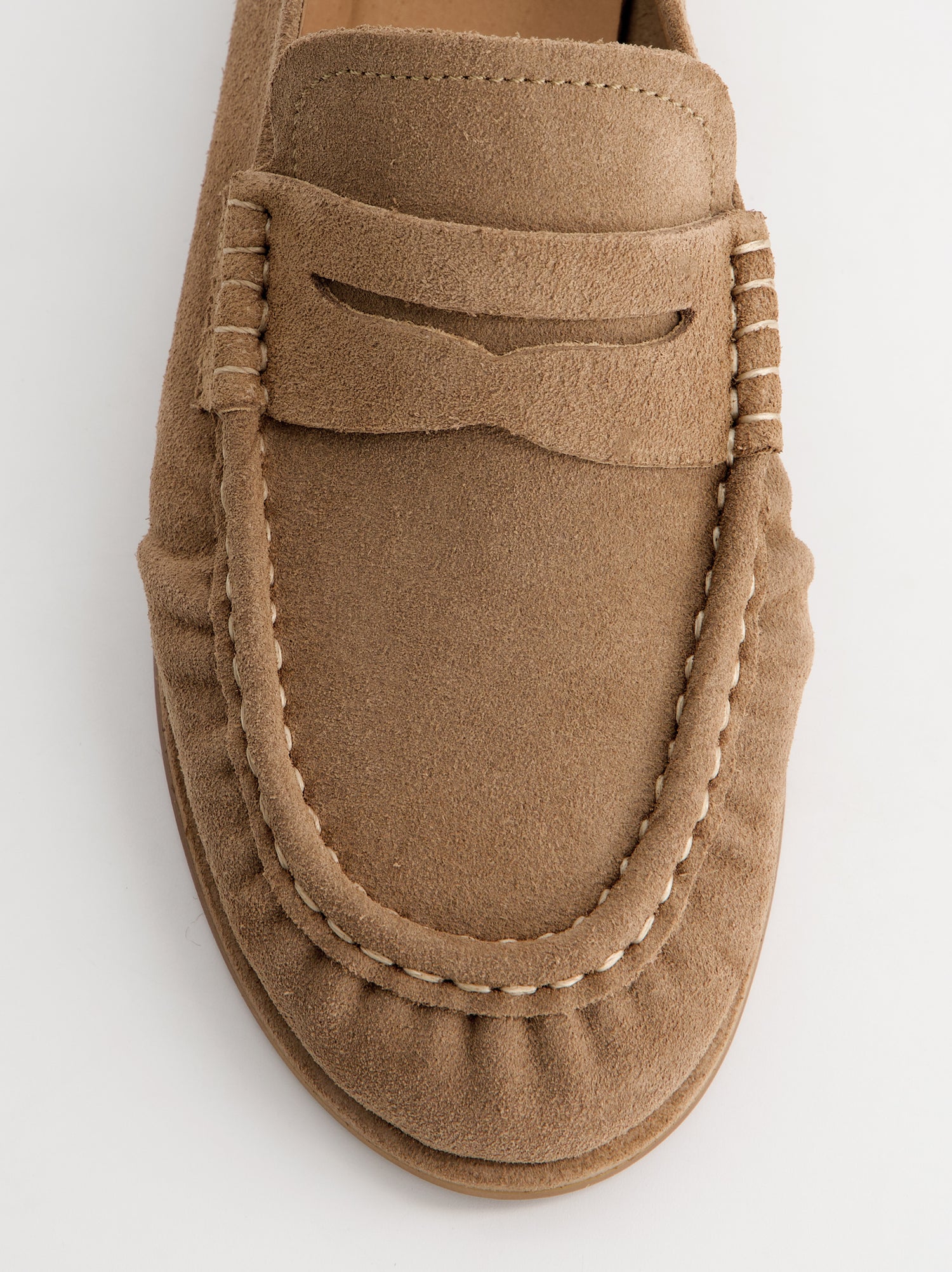 Mocasines de ante tono arena - Kassai