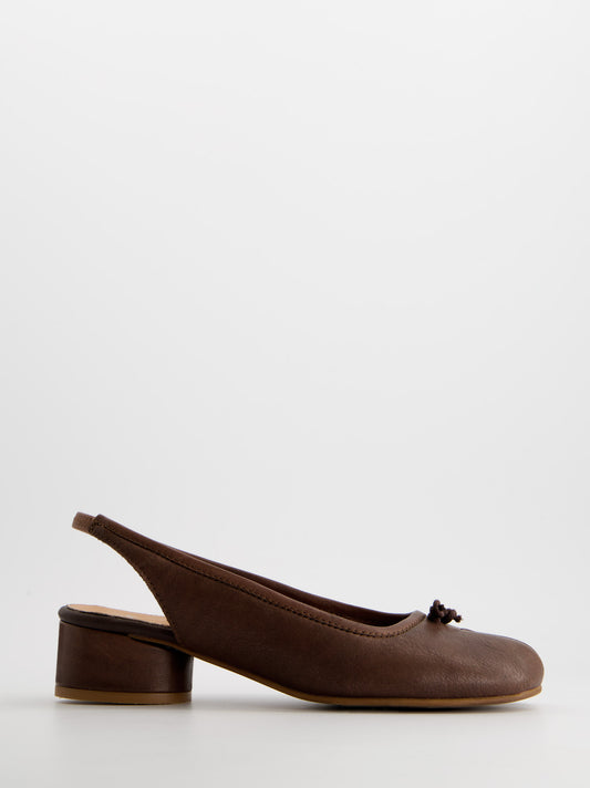 Kalita - Tabi backless ballet flats with heel