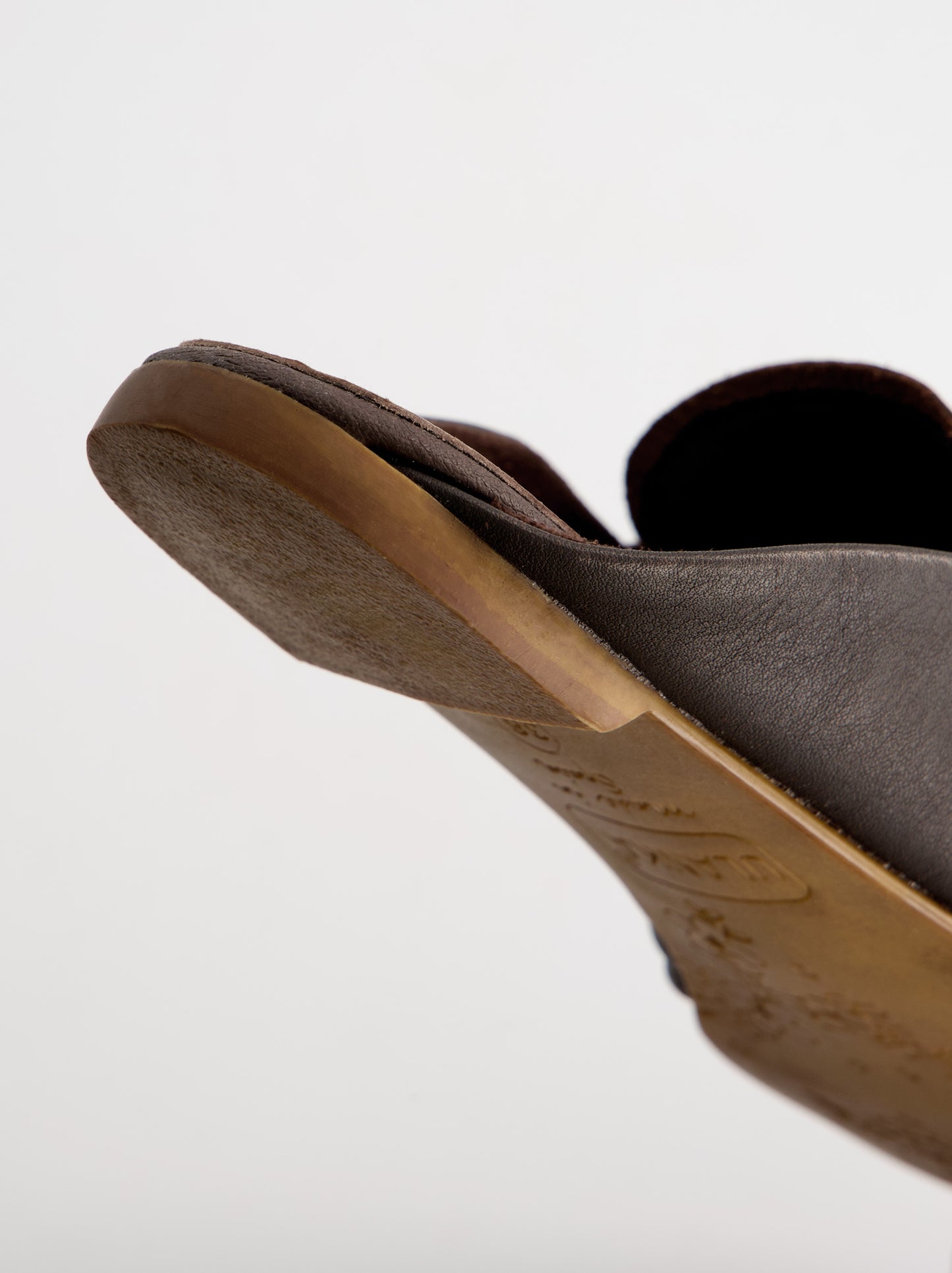 Mocasines mule de piel - Momar