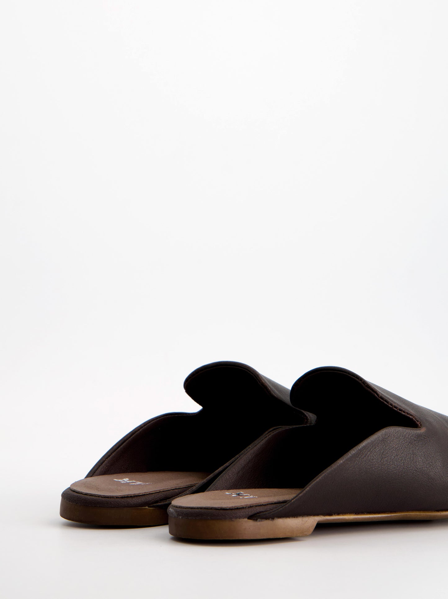 Mules planos de piel - Rakesh