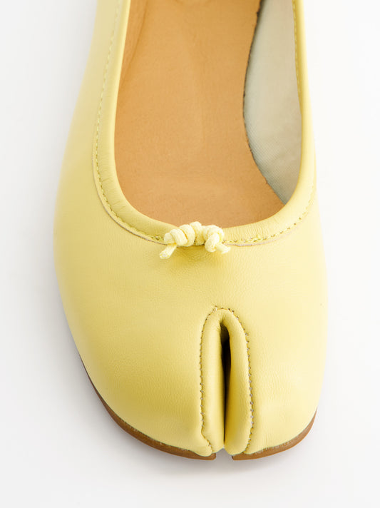 Leather tabi ballerinas - Karva