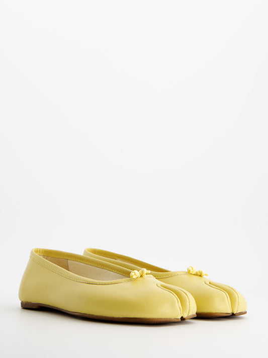 Leather tabi ballerinas - Karva