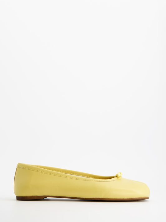 Leather tabi ballerinas - Karva