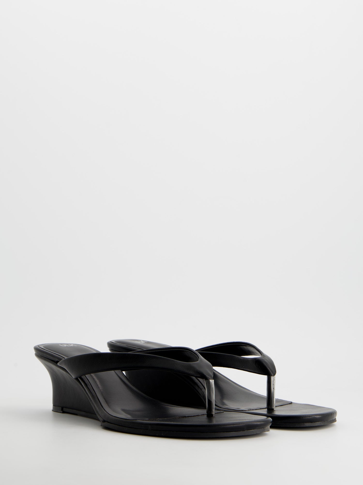 Sandalias de cuña negras - Kenko