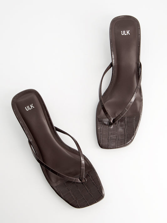 Sandalias de dedo con tacón mini - Arlet