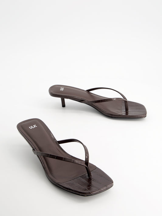 Sandalias de dedo con tacón mini - Arlet