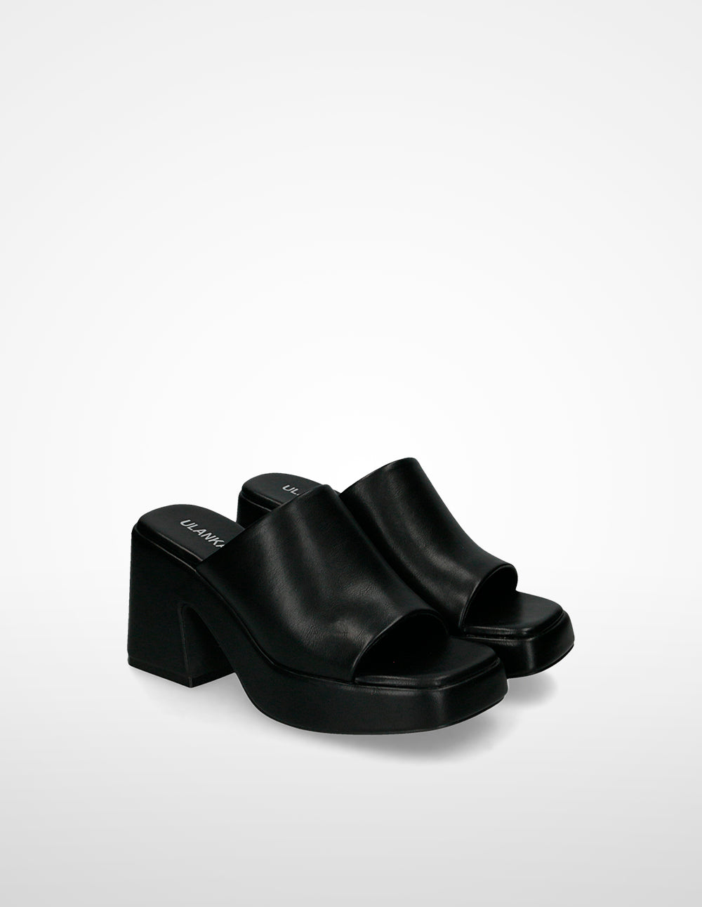 Ulanka Prune - Platform heeled sandals