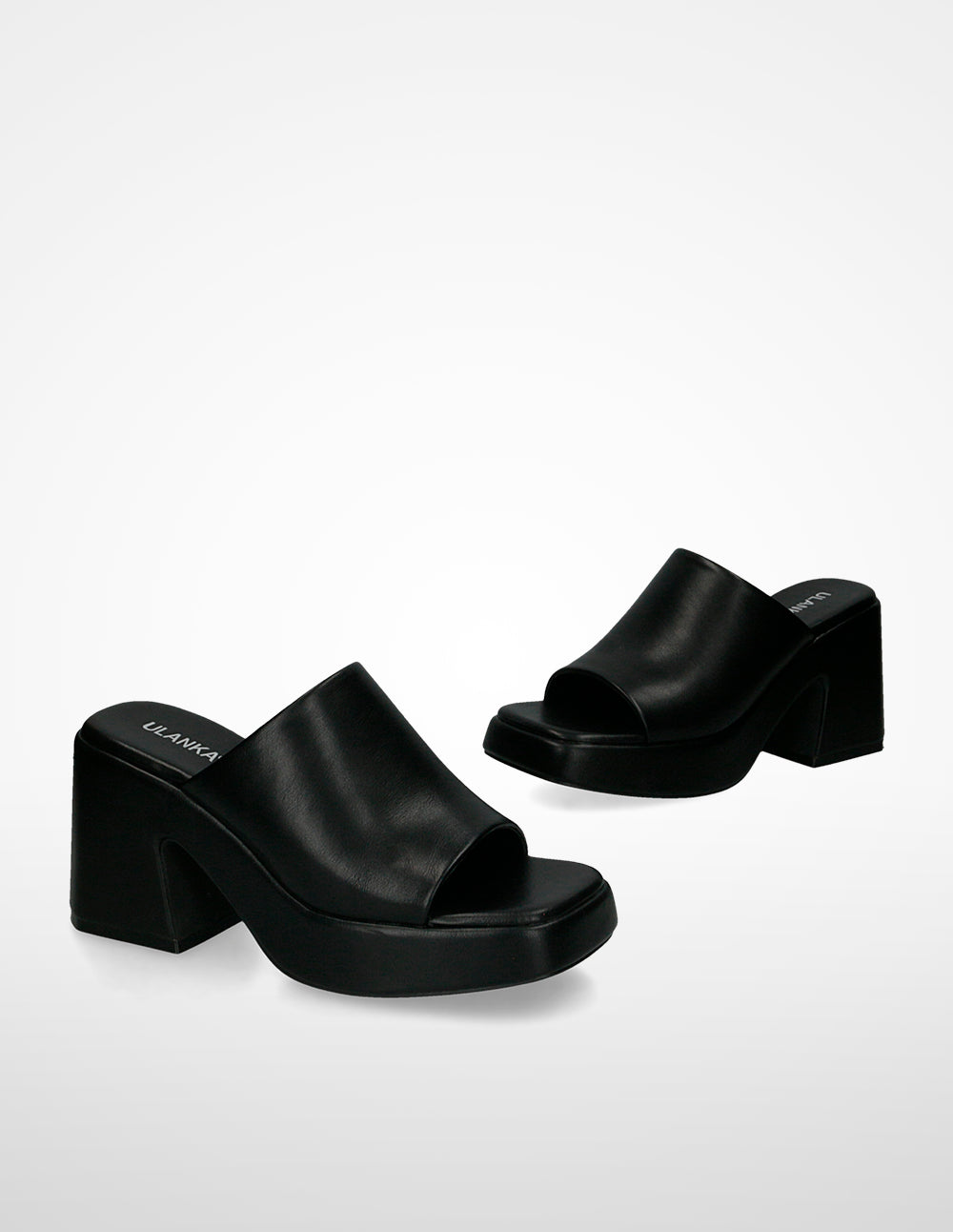 Ulanka Prune - Platform heeled sandals