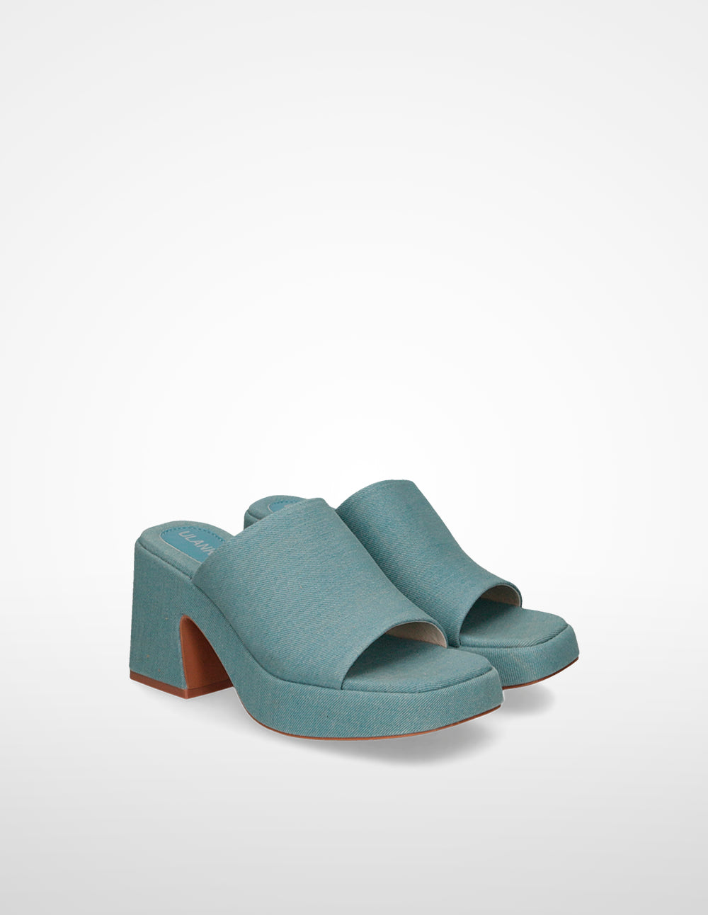 Ulanka Prune - Platform heeled sandals