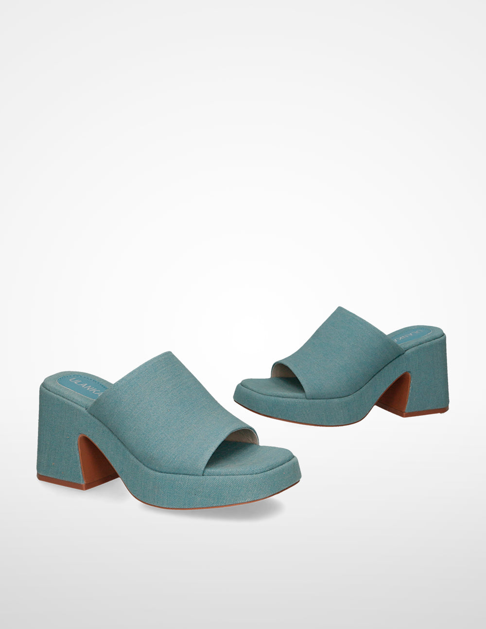 Ulanka Prune - Platform heeled sandals