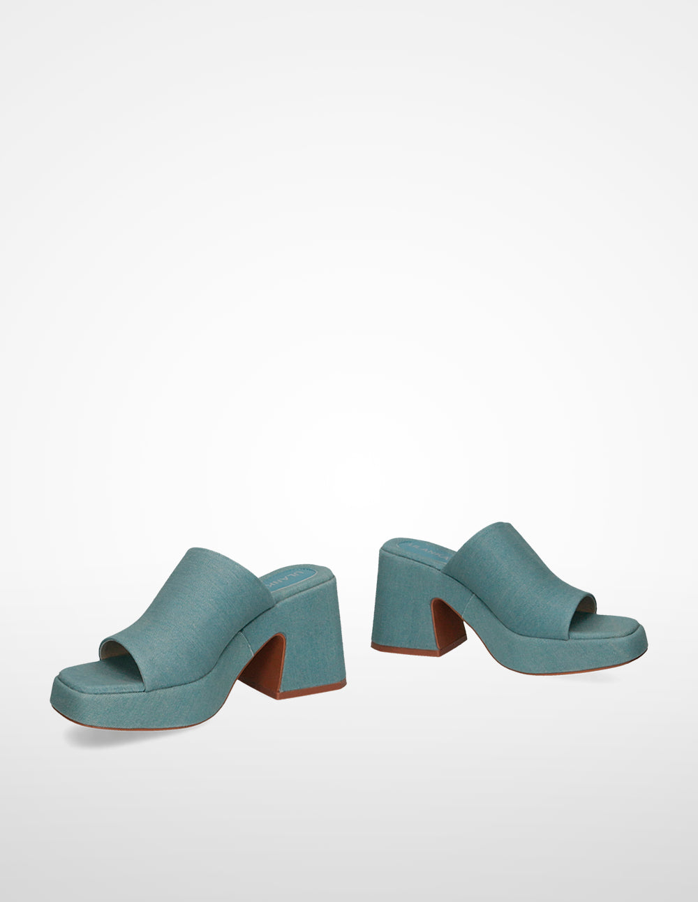 Ulanka Prune - Platform heeled sandals