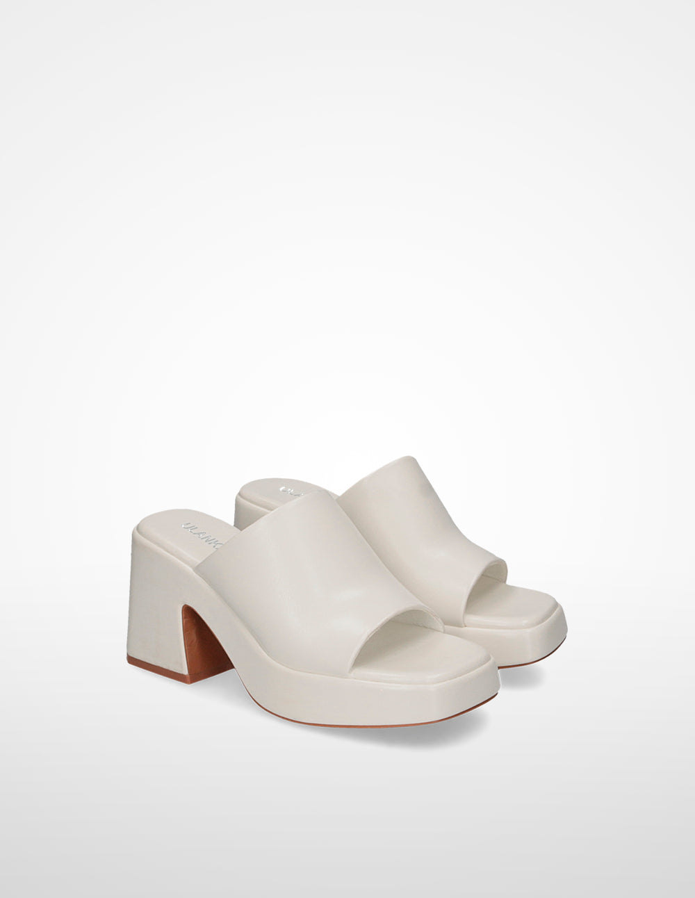 Ulanka Prune - Platform heeled sandals