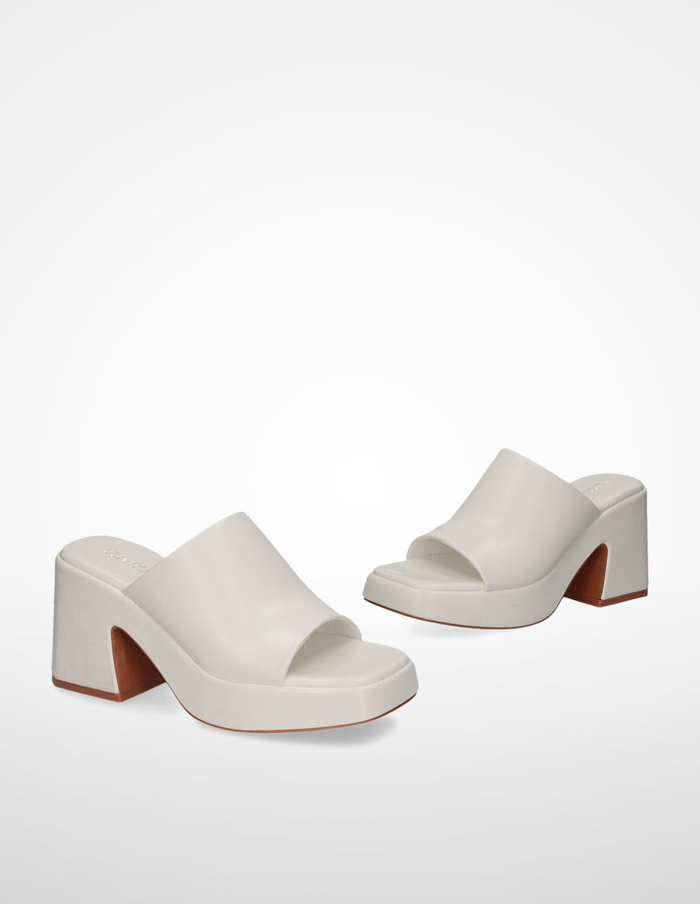 Ulanka Prune - Platform heeled sandals