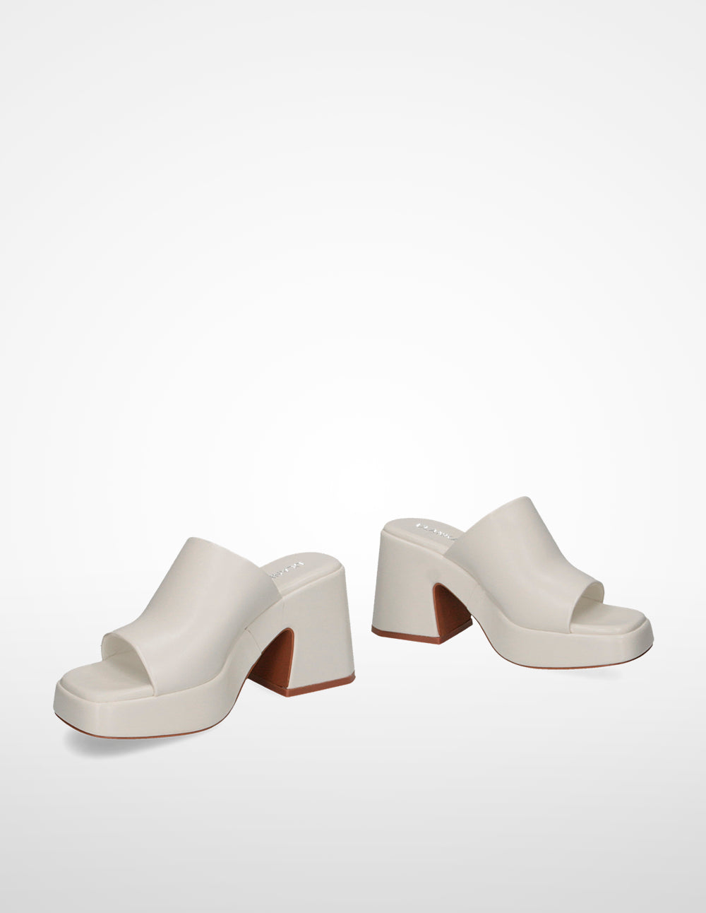 Ulanka Prune - Platform heeled sandals