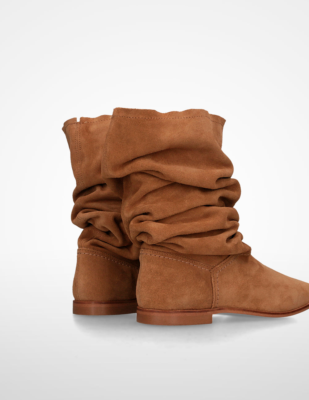 Ulanka Sumy - Soft gathered leather boot