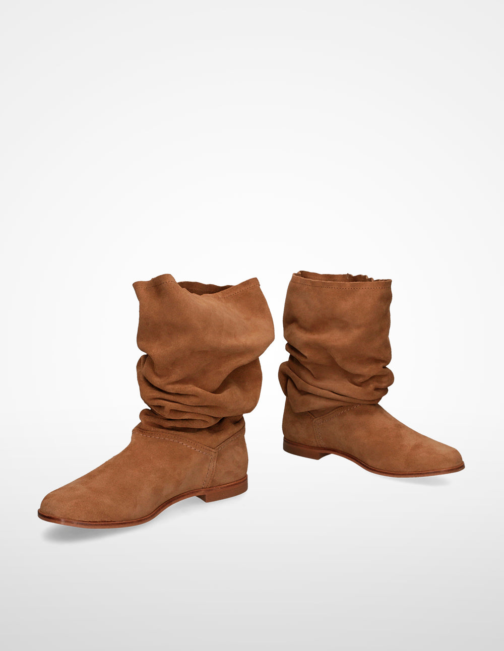 Ulanka Sumy - Soft gathered leather boot