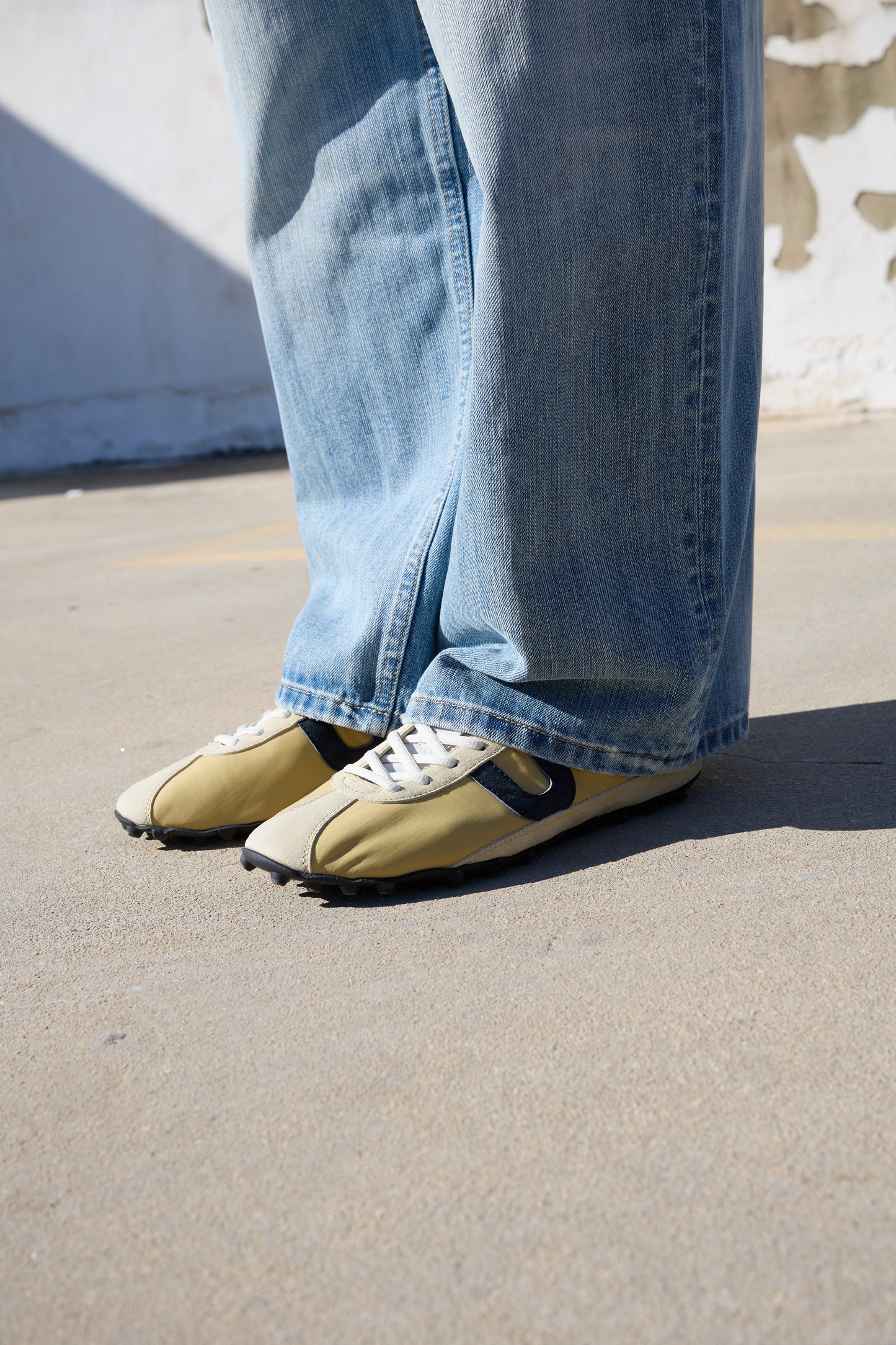 Suede and nylon sneakers - Blow