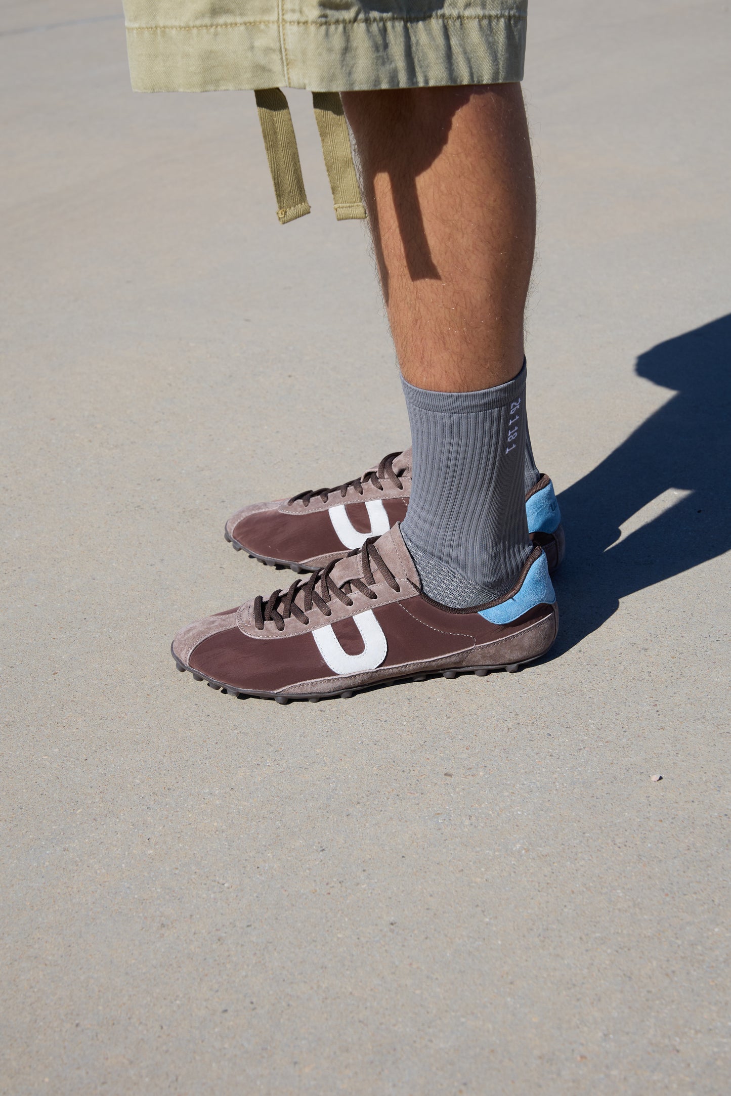 Suede and nylon sneakers - Blow
