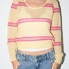 Striped knit sweater - Wally