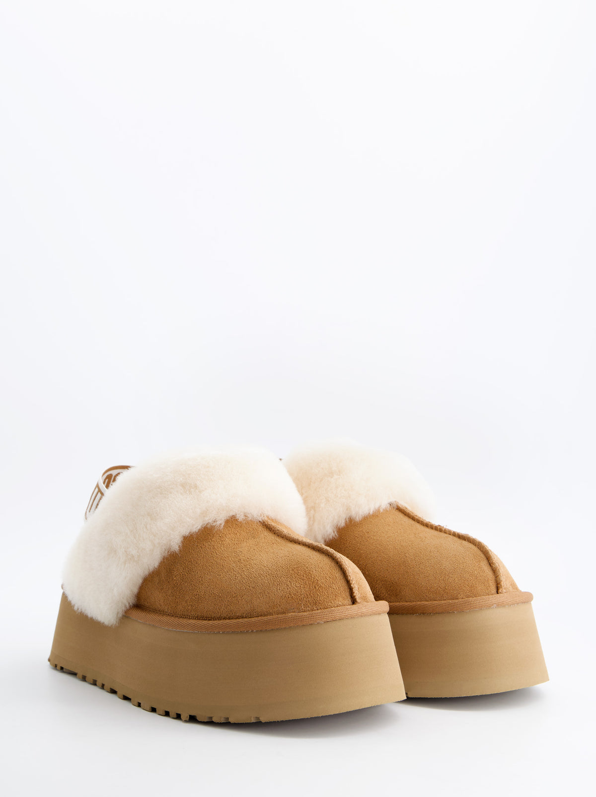 UGG Funk - Zuecos de ante con plataforma