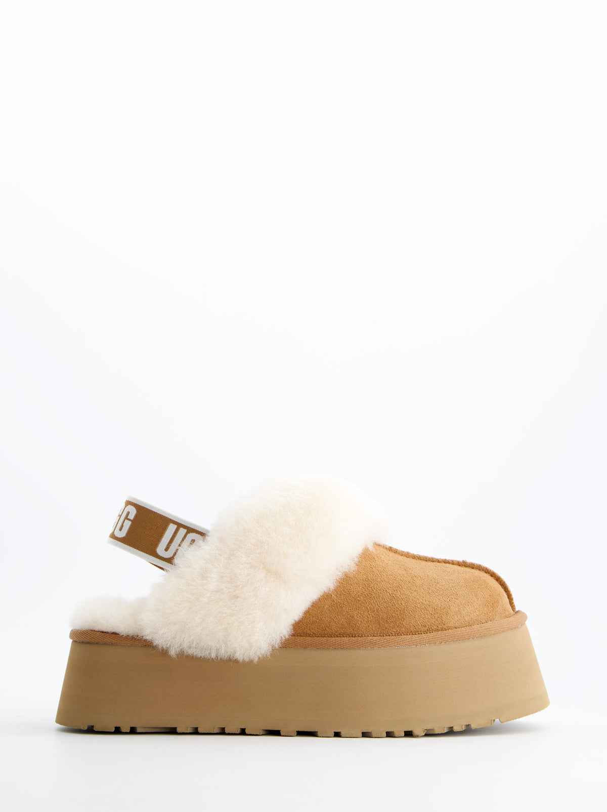 UGG Funk - Zuecos de ante con plataforma